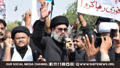 Allama Ahmed Iqbal announces sit in against enforced disappearance