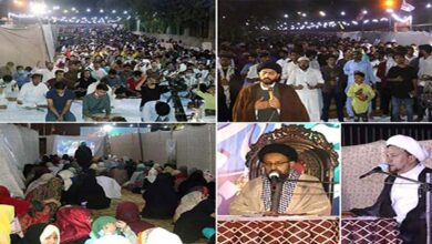 ISO congregational prayers held to celebrate Imam Mahdi birth anniversary