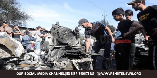 Baghdad: Several civilian killed, 21 others injured in car bomb explosion