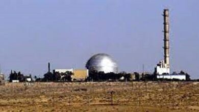 'Syria missile' lands near Israeli military nuclear facility Dimona