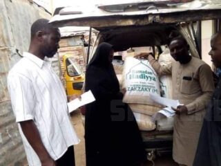 Sheikh Ibrahim Zakzaky as usual every Ramadan distributes foodstuffs to the poor and needy in Zaria.