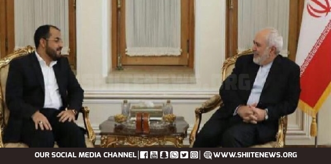 Zarif calls for end of Yemen siege in meeting with chief Ansarullah negotiator
