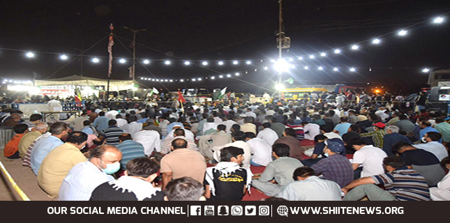 Sit in protest against enforced disappearance continues on 15th day