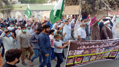 Protest against enforced disappearance of patriot Shias across country