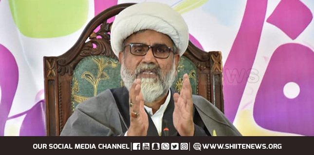 The meritorious life of Hazrat Khadija S.A is a way of guidance for all womens: Allama Raja Nasir Abbas