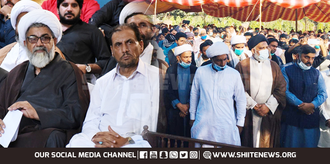 Allama Raja Nasir offers condolences over loss of Riaz Shah Ratto Waal