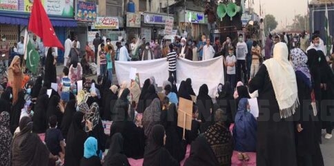 Sit in protest against enforced disappearance of Shia Muslims enter 2nd day