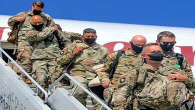 800 American paratroopers land near Russian borders