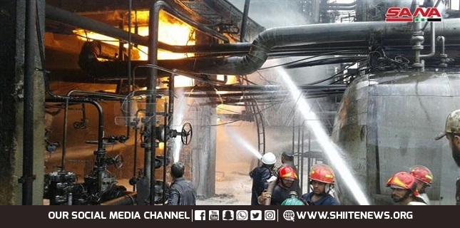 Fire Breaks out at Distillation Unit in Syria’s Homs Refinery