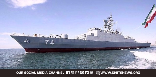 Iranian Navy dispatches 76th flotilla of warships to high seas on combat-training mission
