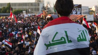 People in Baghdad hold massive rally to support Palestine