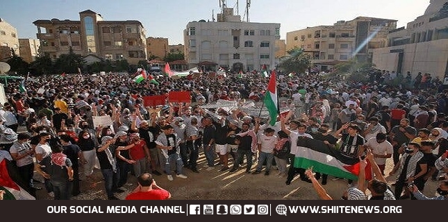 Jordanians Protest against Israeli Aggression on Gaza