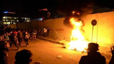 Rioters attack Iranian consulate in Karbala