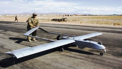 US Army RQ7 drone crashed in north Iraq
