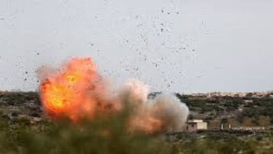 Zionist regime attacks target on Lebanese-Syrian border