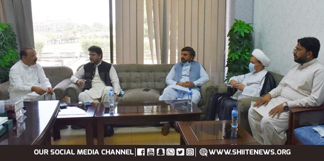 A high level delegation of MWM called on Minister of State for Political Affairs Malik Amir Dogar and discussed important issues
