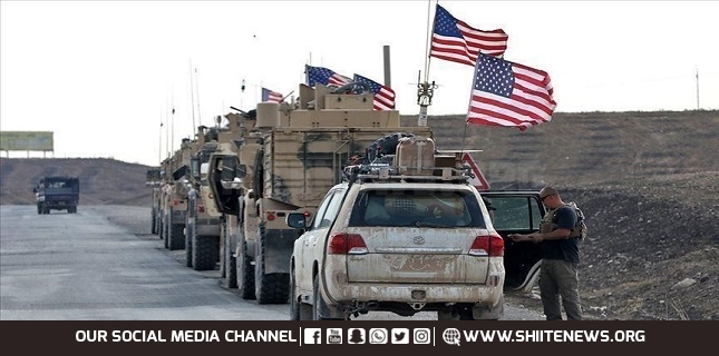 Bomb attack targets US-led coalition convoy west of Iraq