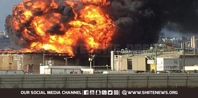 Fire erupts at oil refinery in Tehran, no casualties