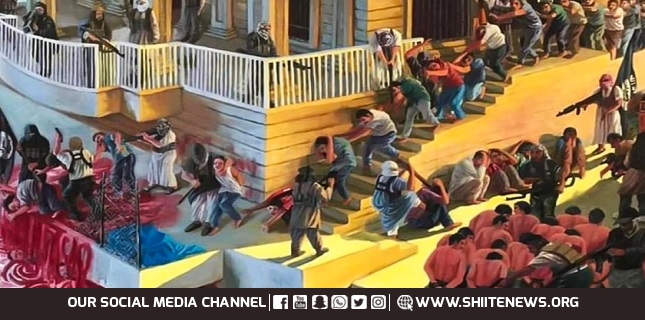 Iraqi artist depicts Speicher massacre