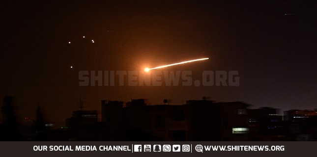Syria’s air defenses intercept Israeli missiles over Damascus