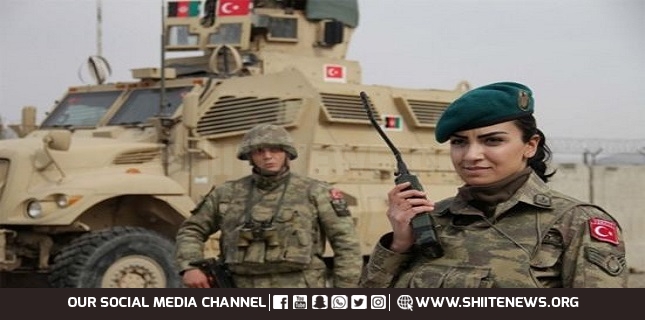 Turkish troops