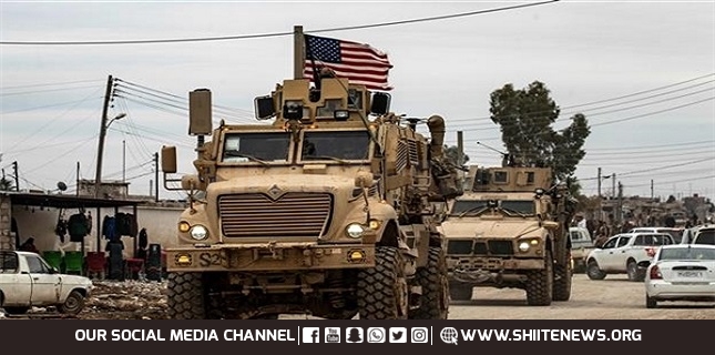 US military dispatches over 50 trucks to oil-rich Hasakah in northeastern Syria: Report