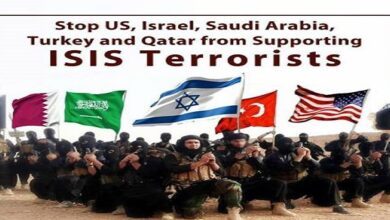 US supporting terrorist