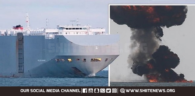 Attack on an Israeli ship off the coast of the Oman Sea