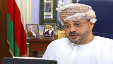 Oman’s Foreign Minister Sayyid Badr bin Hamad al-Busaidi