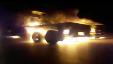 US logistical convoys hit in several locations across Iraq+Video