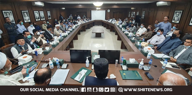 Minister religious affairs Sindh Nasir Shah chairs Muharram reception meeting
