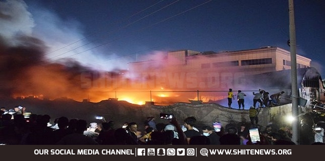 Iraqi hospital fire leaves at least 44 dead, 67 injured