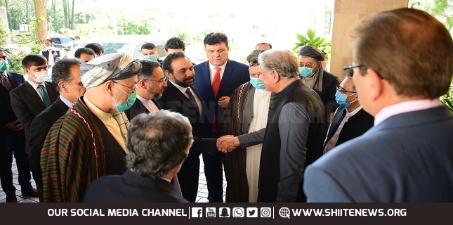 Afghan delegation meets with Pakistani FM