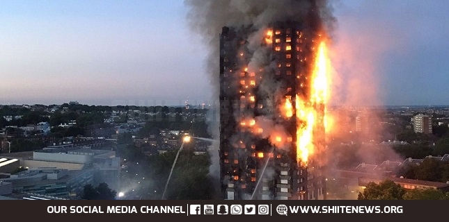 Fire rages through Milan residential tower block