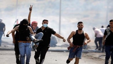 Israeli forces attack Palestinian protesters in West Bank