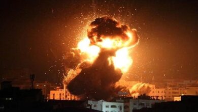 Israeli warplanes launch airstrikes against sites in Gaza Strip