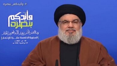Nasrallah: We Won’t Allow ‘Israel’ to Change Rules of Engagements, Fire for Fire