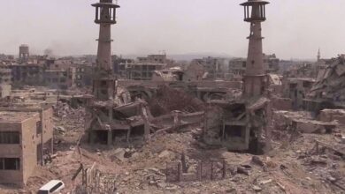 Takfiri terrorists turned holy sites in Syria into rubble