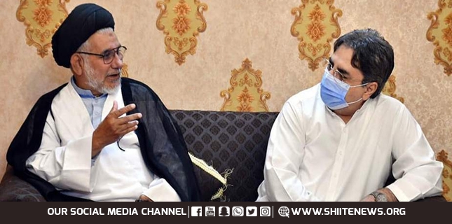 MQM’s leadership meets Allama Hassan Zafar to discuss interfaith harmony