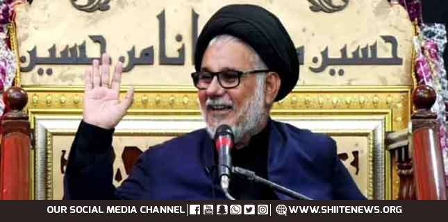 Lesson of Kerbala is strongest front of Islamic defense, Allama Hassan Zafar