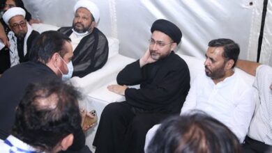 Chairman PSP, Mustafa Kamal meets Allama Shahenshah Naqvi
