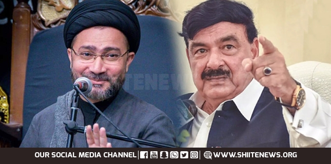 Sheikh Rasheed becomes fan of Allama Shahenshah Naqvi