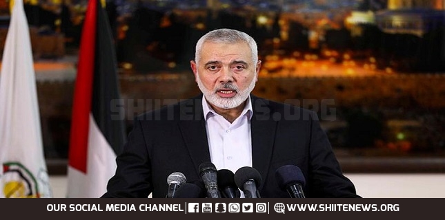 Haniyeh says recent anti-Israel military op proved al-Quds pivot of struggle against Zionist enemy