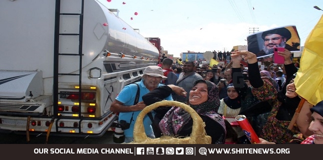 Fifth Iranian fuel shipment enters Lebanon