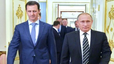 Putin criticizes foreign forces in Syria at Kremlin meet with Assad