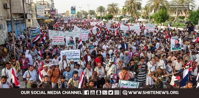 Yemenis rally on Sept. 21 revolution anniversary, condemn foreign aggression