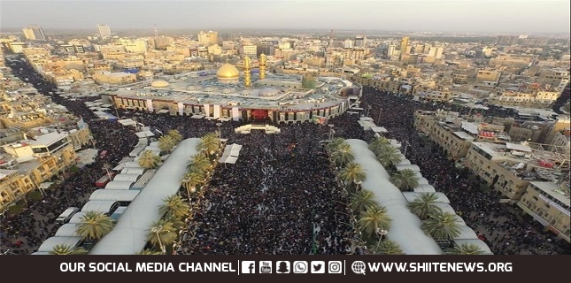 Millions of Muslim Pilgrims Flocking into Holy City of Karbala to Mark Arbaen