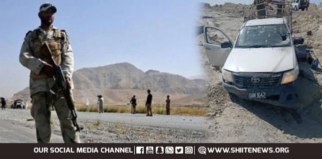FC convoy attacked in Baluchistan, 2 Soldiers Martyred, 1 Wounded