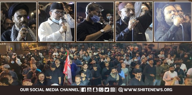 Shia community protests, demands for action against perpetrators of Blasphemy of Imam Ali (AS)