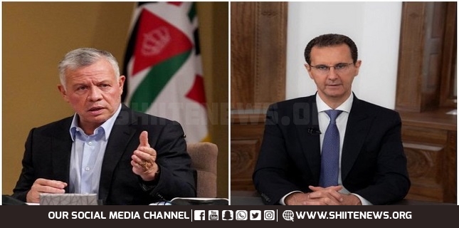 Assad, Jordan’s King hold 1st phone talk since start of conflict in 2011